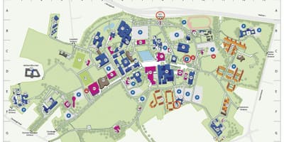 Dublin liceu campus hartă